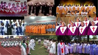 ቆየት ያሉ የኳየር መዝሙሮች ስብስብ Amharic Christian Choir Mezmur collection Nonstop [upl. by Ailati]