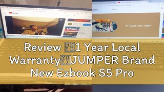 Review 【1 Year Local Warranty】JUMPER Brand New Ezbook S5 Pro 14 Inch Laptop Notebook Computer 256gb [upl. by Droffats]