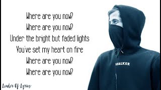 Alan Walker  FADED Lyrics [upl. by Mellicent]