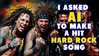 ASKING AI To Make A Hit Hard Rock Song  Midnight Thunder [upl. by Sirrot]