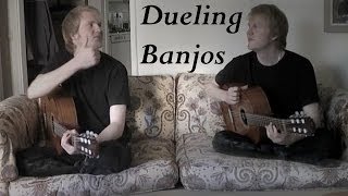 Deliverance  Dueling Banjos  Tabs Classical Acoustic Guitar Cover by Jonas Lefvert [upl. by Hart]