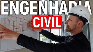 TUDO SOBRE A ENGENHARIA CIVIL  O QUE FAZ UM ENGENHEIRO CIVIL [upl. by Merrick]