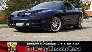 2002 Pontiac Trans Am WS6 Stock  1299DET [upl. by Zzaj100]