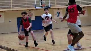 14U YMCA BASKETBALL [upl. by Llennaj]