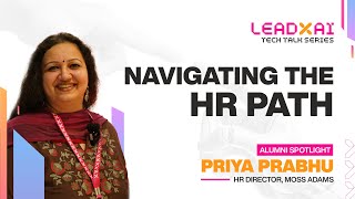 HR Insights amp Alumni Journey  ft Priya Prabhu [upl. by Eseekram]