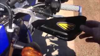 Yamaha WR250R Cycra ProBend handguard install [upl. by Tresa44]