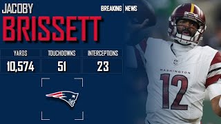 NEW ENGLAND PATRIOTS Jacoby Brissett ᴴᴰ [upl. by Aivul]