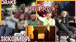 Travis Scott ft Drake  Sicko Mode Official Video REACTIONREVIEW [upl. by Kriste]