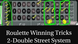 2Double Street System Roulette [upl. by Acisej450]