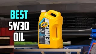 The 5 Best 5w30 Engine Oils [upl. by Esydnac]