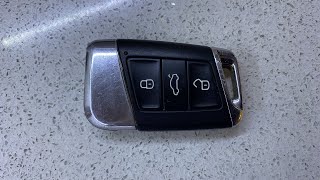 Skoda superb key battery replacement Shorts [upl. by Asirram]