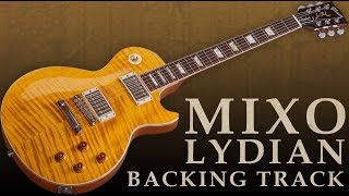 Melodic Mixolydian Rock – Backing Track in D [upl. by Notrem923]