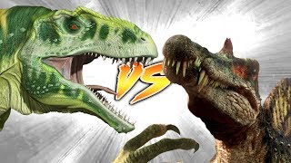 SPINOSAURUS VS ACROCANTHOSAURUS Who Would Win [upl. by Celesta]