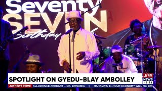 Spotlight on GyeduBlay Ambolley Musician talks about upcoming USA tour  Prime Showbiz with Becky [upl. by Melli]