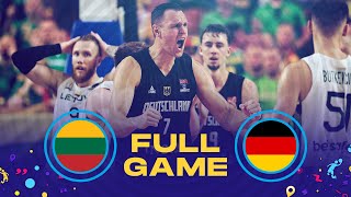 Lithuania v Germany  Full Basketball Game  FIBA EuroBasket 2022 [upl. by Chuu707]