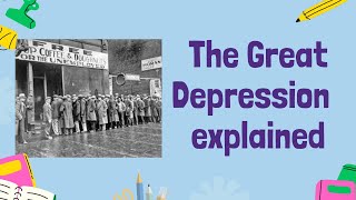 Understanding the Great Depression  GCSE History [upl. by Ansela]