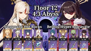 43 Spiral Abyss Floor 12 Ningguang amp Beidou  Genshin Impact [upl. by Yerffeg]