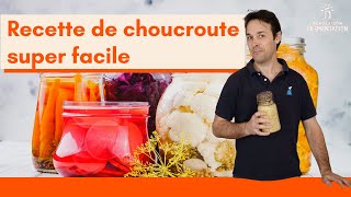 Recette de choucroute super facile [upl. by Cassey]