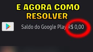 FACIL DE RESOLVER âœ… Recarreguei Mas esta Dando SALDO insuficiente [upl. by Brigg]