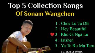 The Voice Of Bhutan Rigsar Songs by Sonam Wangdi All in One Video [upl. by Airalav579]