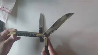 29cm BALISONG UNBOXING  TAGALOG REVIEW  TUTORIAL CLEO [upl. by Pasol]