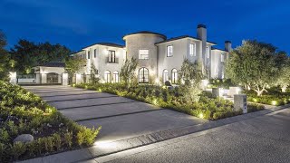 A 22M Timeless masterpiece with 15000 SF perfectly luxurious Living in Calabasas California [upl. by Anileme]