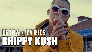 Krippy Kush Video Lyric Farruko ft Bad Bunny Video con Letra [upl. by Atekihs]