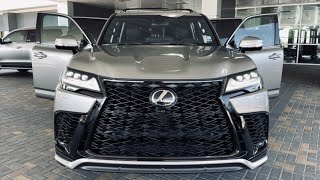 NEW 2023 Lexus LX 600 F Sport  BEST FULLSIZE LUXURY SUV [upl. by Feerahs374]