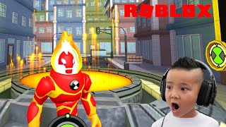 Ben 10 Official Roblox Vilgax Level CKN Gaming [upl. by Drida]