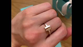 Tiffany T Wire ring Review [upl. by Sibyls910]