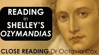 Percy Bysshe Shelley OZYMANDIAS poem analysis—Reading Telling amp Interpreting—Romanticism Literature [upl. by Enomaj419]