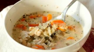 Panera Copycat Chicken and Wild Rice Soup [upl. by Anoblav]