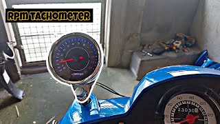 Installing rpm gauge  suzuki smash 115 [upl. by Ocinom]