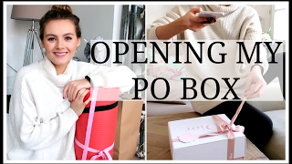 OPENING MY PO BOX  Niomi Smart VLOG [upl. by Odlopoel]