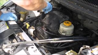 How To Replace Valve Cover Gaskets Dodge Caravan Part 1 [upl. by Rifkin]