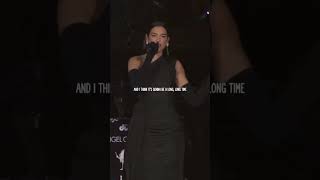 Elton John amp Dua Lipa  Cold Heart Live Performance shorts lyrics [upl. by Ahsaenat]