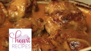 Old Fashioned Chicken and Gravy Recipe How to make  I Heart Recipes [upl. by Anileh269]