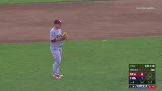 090318 Trenton Thunder vs Reading Fightin Phils [upl. by Anabelle]