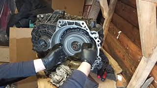 VW Tiguan 20TDI 0BH 7 speed DSG Gearbox Oil Change Service Step by Step Guide [upl. by Rosel501]