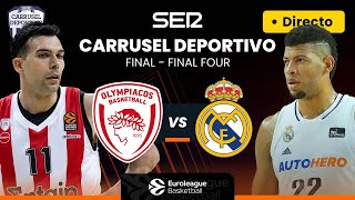 🇪🇺🏀 OLYMPIACOS vs REAL MADRID LA FINAL EN VIVO  FINAL FOUR EUROLIGA EN DIRECTO [upl. by Seugram]