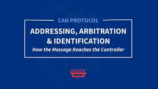 Kvaser CAN Protocol Course Addressing Arbitration and Identification Part 3 [upl. by Anairb666]