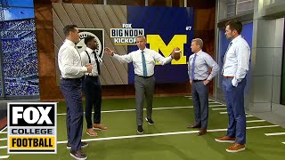 Urban Meyer breaks down Armys triple option and how Michigan will defend it  FOX COLLEGE FOOTBALL [upl. by Knepper926]