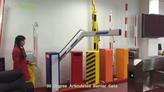 Daosafe Parking Barrier Gate Demo [upl. by O'Mahony]