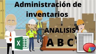 Método ABC  Método de inventario  Administración de inventarios [upl. by Nezah]