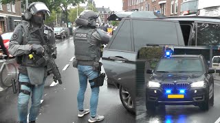 Arrestatieteam Dienst Speciale Interventies ingezet voor verwarde man met mes in school 1193 [upl. by Charleton]