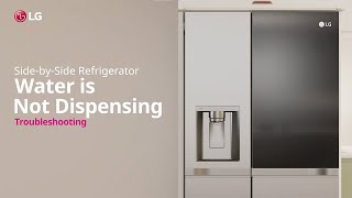 How to resolve water and ice dispensing issues in Samsung refrigerators [upl. by Anialad567]