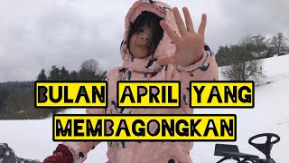 Bulan April kok Turun Salju [upl. by Aicenav]