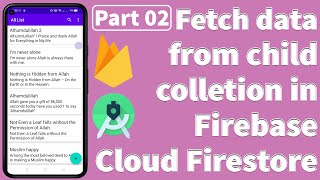 Cloud Firestore how to fetch a document reference inside collection query and map value  Part 02 [upl. by Sapienza129]