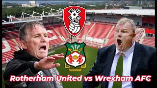 ROTHERHAM UNITED vs WREXHAM AFC [upl. by Grosz963]