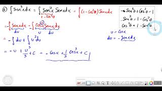 INTEGRALES TRIGONOMETRICAS  PARTE 4 [upl. by Elisabetta]